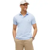 Tommy Hilfiger T-Shirt '1985 Slim Fit' bleu marine / bleu pastel / rouge / blanc