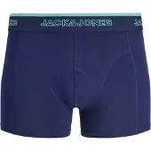 Jack & jones Boxers 'JACAARON' bleu marine / vert / noir / blanc