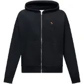 Abercrombie & Fitch Veste de survêtement noir
