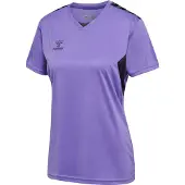 Hummel T-shirt fonctionnel 'Authentic' gris foncé / violet