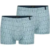 Schiesser Boxers 'Long Life Soft' bleu clair