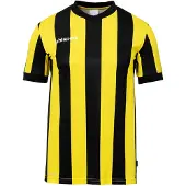 Uhlsport T-shirt à Manches Courtes Retro Stripe