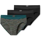 Schiesser Slip ' 95/5 Multi ' marron / pétrole / noir