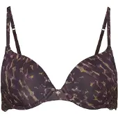 JOOP! Soutien-gorge ' Intimate Apparel ' brun foncé / orange foncé