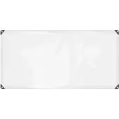 vidaXL Bâche transparente avec œillets 1x2 m polyéthylène