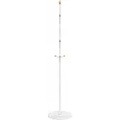 vidaXL Porte-manteau blanc 177 cm fer enduit de poudre