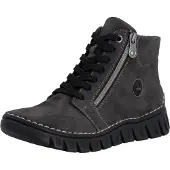 Rieker Bottes à lacets 'Booties' gris