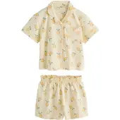 Next Pyjama jaune / jaune pastel / vert