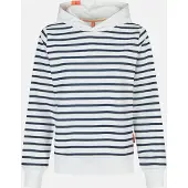 Salzhaut Sweat-shirt 'Bammel' bleu marine / blanc
