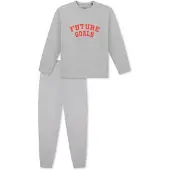 Schiesser Pyjama ' Nightwear ' gris chiné