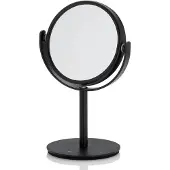 kela Miroir sur pied Selena métal noir KL-20656