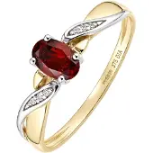 Diamant L'Eternel Bague or