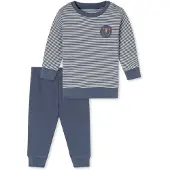 Schiesser Pyjama ' Nightwear ' bleu roi / bleu foncé