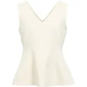 Object Modèle Effet Basque Avec Col En V Top