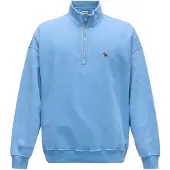 Abercrombie & Fitch Sweat-shirt 'SILVER LAKE' bleu ciel