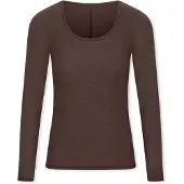 Schiesser Maillot de corps ' Personal Fit ' brun foncé