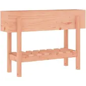 vidaXL Jardinière blanc 62x30x69 cm bois massif de pin