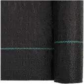 vidaXL Membrane anti-mauvaises herbes noir 2x150 m PP