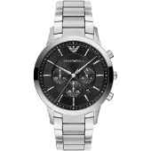 Emporio Armani Montre à affichage analogique argent