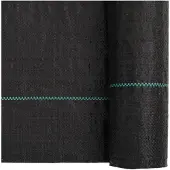 vidaXL Membrane anti-mauvaises herbes noir 1x150 m PP