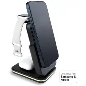 Mobilize 4 In 1 Wireless Charging Station with Removable Powerbank