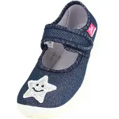 Beck Chaussure basse 'Smile' bleu nuit / grenadine / argent / blanc