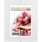 Hama Support de photos - - Clip-fix - 21 x 29,7 cm - Blanc - 1 photo