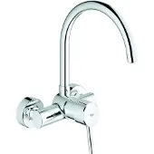 GROHE Concetto Mitigeur d'évier mural chromé - 32667001