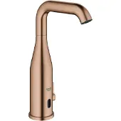 GROHE Electronique infrarouge ESSENCE E, avec mélange, batterie 6 V warm sunset brossé