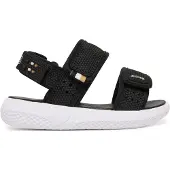 BOSS Sandales enfant en similicuir et tissu maillé