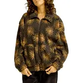 Billabong - Polaire à col montant demi-zippée - First Light Black Sands - Taille XS - Noir