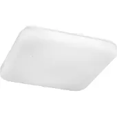 Eglo LED Plafonnier Pogliola blanc 33 x 33 cm blanc chaud/blanc froid