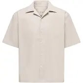 Only & Sons Chemise 'ONSREID' gris clair
