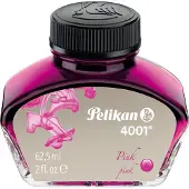 Pelikan 301350 Tinte 4001 im Glas, pink, Inhalt: 62,5 ml