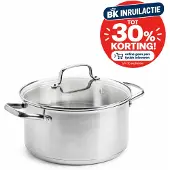 Dagelijkse Kost Kost Kookpan - 24cm/5.7L - RVS, Poêle + casserole, Argent