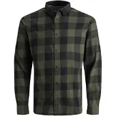 Jack & Jones Chemise olive / noir