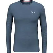 Salewa Cristallo Warm Alpine Merino Responsive Long Sleeve Base Layer Bleu XL Homme