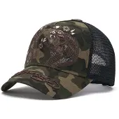 Ed Hardy Casquette Snake Trucker - Vert, Vert