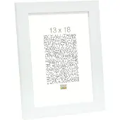 Deknudt Frames Deknudt, cadre photo en bois, modèle S45S, blanc, dimensions 30,0 x 45,0 cm