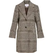 Vila Manteau mi-saison 'VILeova' beige / marron / noir