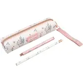 Erik Editores Disney, Bonjour Marie, étui rose avec crayon et stylo, rose, taille unique