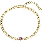 Glanzstücke Bracelet jaune d'or / violet