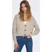 ONLY Cardigan 'ONLCarol' greige