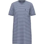 Ammann Pyjama court ' Organic Extra Light ' bleu