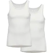Ammann Maillot de corps ' Organic Doppelripp ' blanc