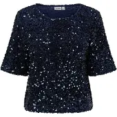 Pieces Chemisier 'PCKAMMY' bleu foncé