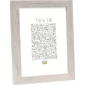 Deknudt Frames Deknudt Cadre photo en bois S45R baguette pleine 20x25 cm clair