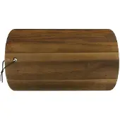 Alpina Plateau à fromage avec couteaux, 320 x 17,5 cm, Planche à découper, Marron