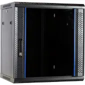 Dsit 12U Serverkast 19 Inch 600x450x635mm (LxPxH) Armoire de brassage Armoi