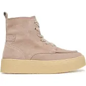 Tamaris Bottines à lacets taupe